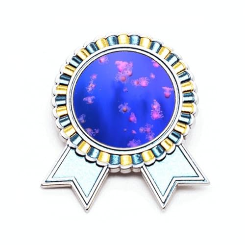 Médaille méduse océanique pour personnaliser vos vestes et sacs à dos