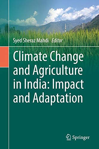Buy Climate Change and Agriculture in India: Impact and Adaptation — BookShops.in