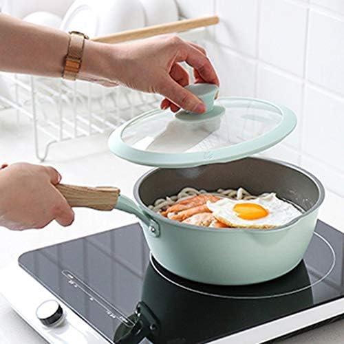 Non Stick Multifunctional Soup Pot Cooking Deep Pan Milk Sauce Baby Complementary Food Instant Noodle With image 5