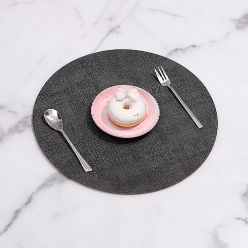 Set de table en cuir de vachette pour repas de famille et cuisine - 2