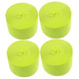 Alipis 4 Stück Teiliges Grünes Krepppapier Lebendige Bastelpapiere mit Einzigartiger Struktur...