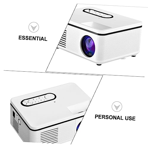 Mini projecteur LED portable blanc compact faible consommation