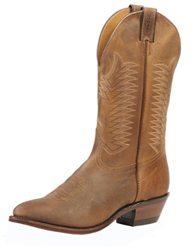 Boulet Men's Men'S Western Boot Round Toe Amber Brn 11.5 EEE US