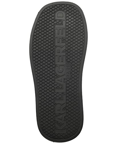 KARL LAGERFELD Women's Opal Embellished Platform Sandal Slide3