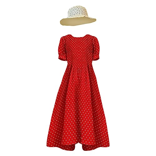 Robe de princesse fille manches longues pour protéger du soleil avec élégance