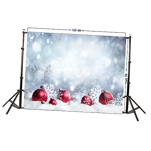 Veemoon Boule De Arrière-Plan Photo De Noël Décorations De Vacances Accessoires De Photographie Facile à Transporter