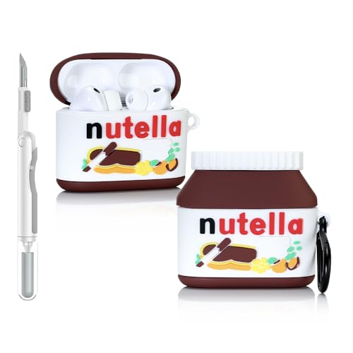 Custodia per AirPods Pro 3 | per AirPods Pro 3a generazione 2025 | Cover in silicone | Design 3D Cartoon Skin | con kit di pulizia | Protezione completa | Custodia per auricolari wireless multicolore