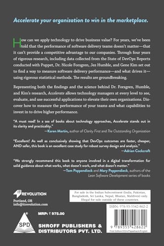 Accelerate: The Science of Lean Software and DevOps - Building and Scaling High Performing Technology Organizations (Grayscale Indian Edition) - Image 2