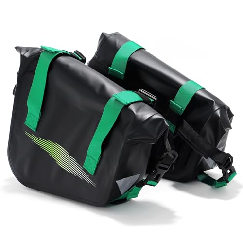 Alforjas universales para motocicleta TOFR, par de 4 L, tipo saddle bag miniatura 4