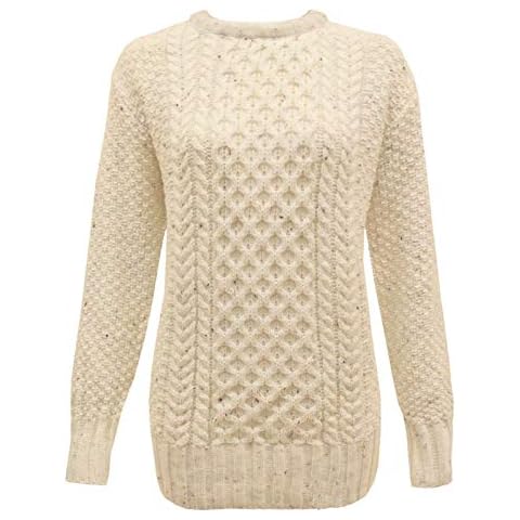 Ladies Chunky Cable Knit Jumper Cover