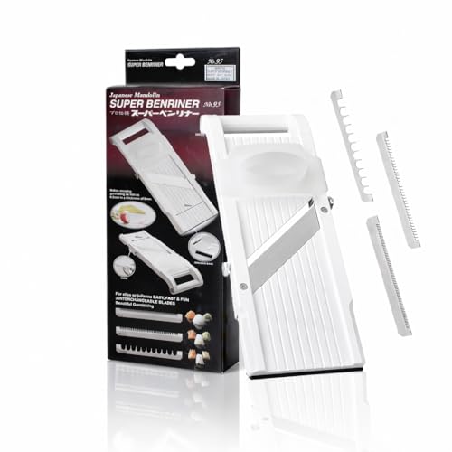 Benriner BN-95W-1 Mandoline, Blanc