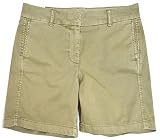 J.crew Women'S 7' Chino Stretch Shorts (2, Olive Sand Gr7058)