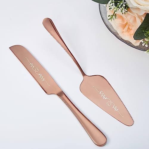 Wedding Cake Knife and Server Set - Cake Knife and Server Set Engraved Cake Cutter Mr and Mrs Wedding Cake Knife Set Cake Knife Cake Cutting Set Cake Server Cake Cutting Set for Wedding