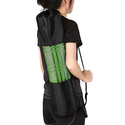 Eryue Yoga Mat Bag,11.8 X 27.5 Inchyoga Mat Mesh Bag Lightweight Sports Gym Equipment Bag Drawstring Storage Sack #TOP1