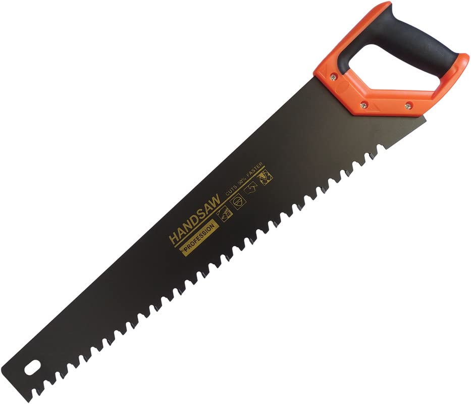 Inditrust 24" 600mm Carbide Tipped Teeth AAC/Concrete/Siporex Hand Saw for Cutting Bricks, Aerated Concrete Blocks, Cement Cutter Blade with PVC Handle (B0BR82CB3Z) Amazon Price History, Amazon Price Tracker