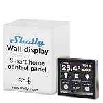 Shelly – Shelly Wall Display Schwarz | Wlan & Bluetooth Bedienfeld mi