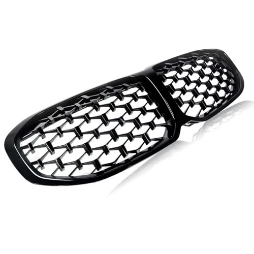Calandre diamant noir brillant BMW F40 2019-2020 : grille avant sport