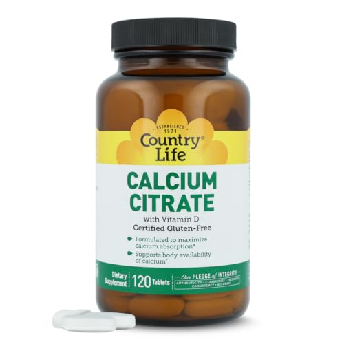 Country Life Calcium Citrate with Vitamin D