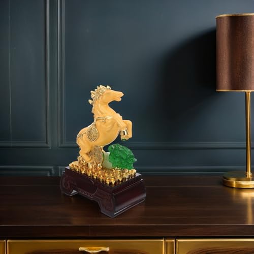 Décor maison figurine cheval chinois pour harmonisation intérieure - 8