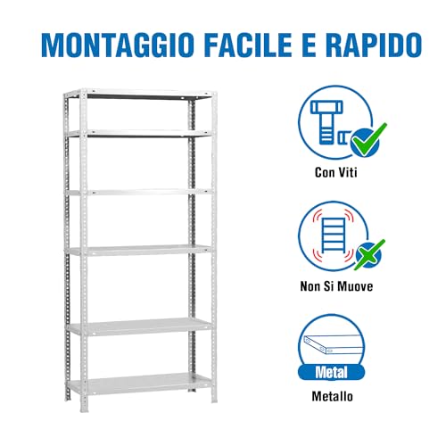 Estantería SimonRack SI239 de 6 baldas, mantenga su trastero y garaje impecables 5