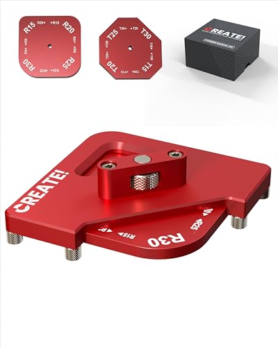 CREATE! Premium Frässchablone | Radienschablone | Radius Jig