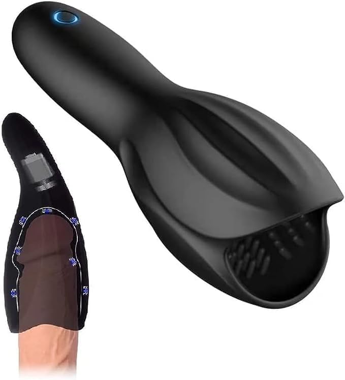 Male Masterburbatar Hands Free Life Size Pussy Pocket Free Life Size Silicone Blowjobob Machine for Man Mens Masterbuters Masturebor Adult Toy Realistic Underwear NVC5J (Black 3)