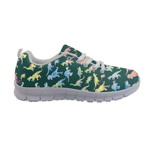 Image of GIFTPUZZ Mens Lace Up Athletic Trainers Running Sneakers Wedge Breathable Gym Lightweight Sports Tennis Shoes
