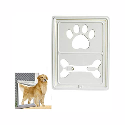 Praktische Haustierklappentür Für Katzen & Hunde - Selbstschließend, Geräuscharm (43 X 36 X 4 Cm)