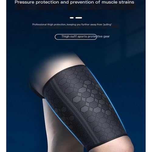 Protector de muslo elástico de nylon para deportes, talla M miniatura 6