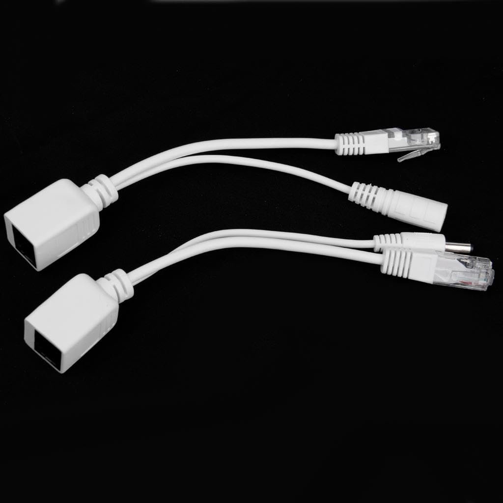 Pack of 2 Power Over POE Connector Extractor Separator Cables Wire-image-10