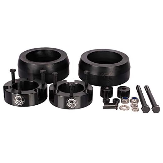 SKULL OFF ROAD Leveling Lift Kit - 3" Front 2" Rear with Differential Drop for 2003~2018 4Runner / Fj Cruiser 2003-2018 (4Runner 03~18)