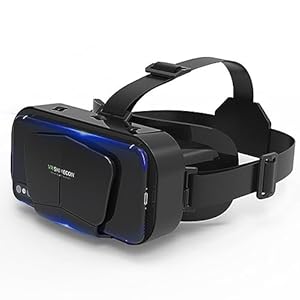 Virtual Reality Glasses with 40MM HD Lens for Learning | Gaming | Watching Videos | Virtual Experience On Mobiles.