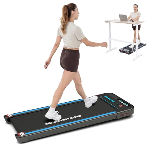 CITYSPORTS Laufband mit Steigung,Walking Pad mit 11 %–14 % Neigung,LED-Anzeige & Lichteffekt,1–6 km/h,Laufband für Zuhause Büro mit Fernbedienung (Black)