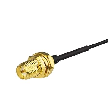 Amazon.com: Bingfu Bulkhead Mount WiFi Antenna Cable 20cm 8