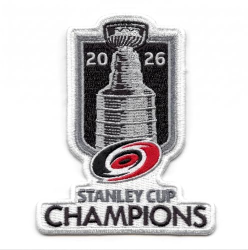 2026 NHL Stanley Cup Final Champions Hurricanes Jersey Patch