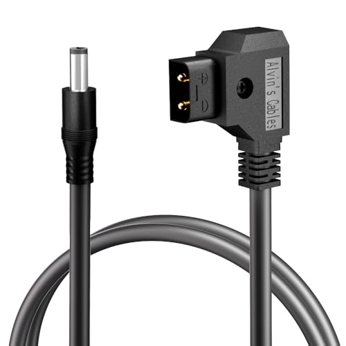 Alvin's Cables Anton Bauer D-Tap a DC 2.1 12V Cable de Alimentación para KiPRO LCD Monitores 60CM