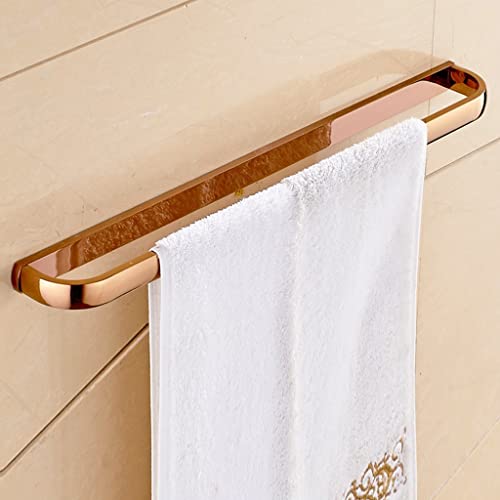 Rack de serviette or rose rétro pour un rangement mural chic de vos draps de bain