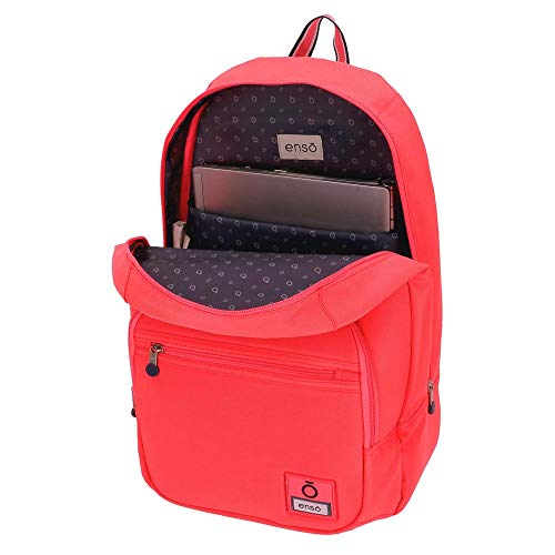 Sac à dos trolley Enso Basic orange 22.1L grand compartiment ordinateur portable 15.6 pouces - 6
