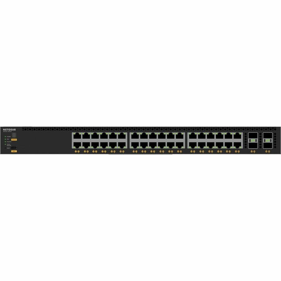 Image of NETGEAR AV Line M4350-36X4V 40 Port Switch XSM4340CV | L3 Managed Stackable | 36x2.5G PoE++ | 4x25G SFP | Rack-Mountable | Cloud Care's 3 Year Warranty SupportPlus Included