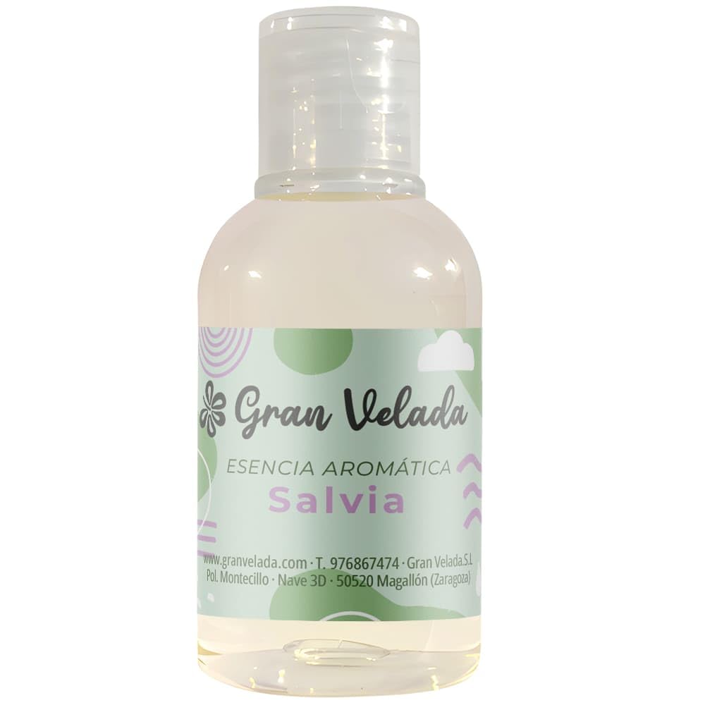 Esencia Aromática de Salvia: Notas Herbales, Frescas y Florales | Ideal para Perfumes Caseros y Cosméticos | 250 ml