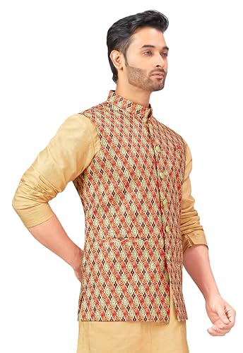 Image of Studio Shringaar Men's Nehru Jacket /Waist Coat