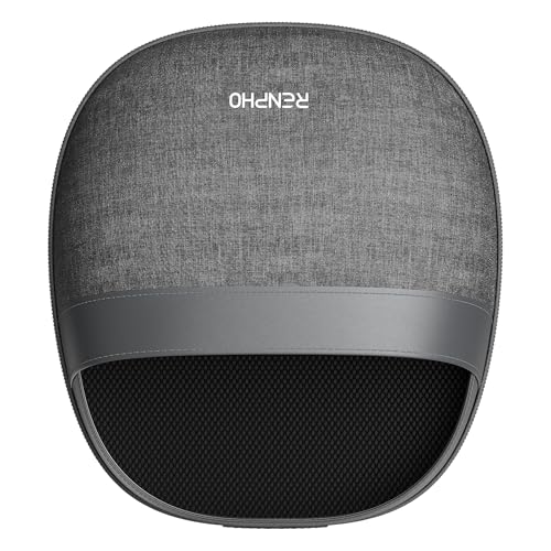 RENPHO Foot Massager with Heat, Deep Kneading Electric Shiatsu Foot Massager Machine Birthday Gifts for Women Men, Relax for Home or Office, Gray