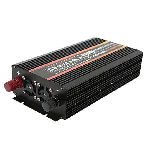 BTOSEP 2000 W inversor de onda sinusoidal pura solar doble pantalla digital para autocaravana yate exterior aleación de aluminio (DC48V)