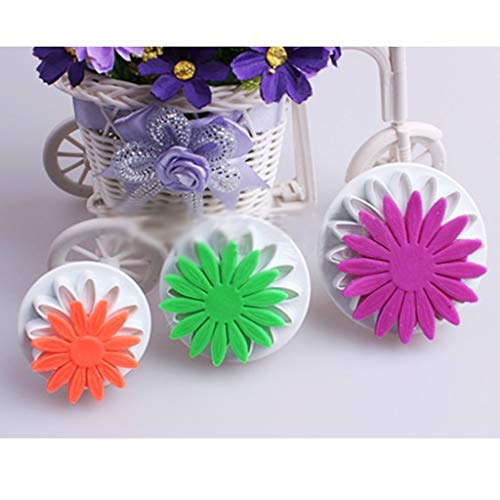 Image of Jamboree 47 Piece Fondant Cake Cookie Plunger Cutter Sugarcraft Flower Leaf Butterfly Heart Shape Decorating Mold DIY Tools
