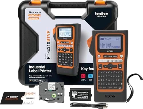 Brother PT-E310BT Industrial Label Printer Bluetooth USB-C