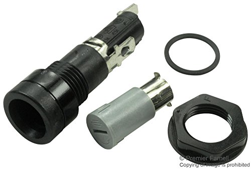 Bussmann By Eaton Bk/Htb-52I-R Fuse Holder, 6.3 X 32Mm, Panel Mount (10 Pieces) #TOP28