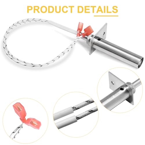 Adviace Pellet Stoves Igniter W010-1949 for Napoleon NPI45, NPS40, NPI40, NPS45 and Timberwolf TPS & TPI, Napoleon Ignitor & Housing Assembly W357-0007, W010-2297, W357-0004 Ignitor Replacement Parts.