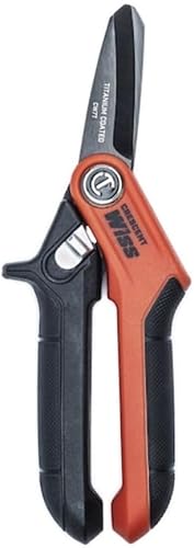 Crescent Wiss 7-1/2" Titanium Coated Tradesman Utility Shears | CW7T