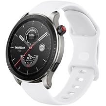 Amazfit Replacement Band for GTR 4 / GTR 3 Pro / Bip 5, 22mm Soft Silicone Sport Strap for Men & Women