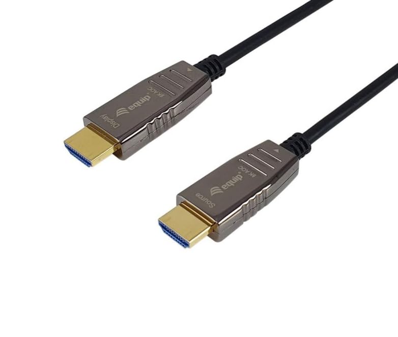 Cavo HDMI 8K 60Hz Equip 119451 con fibra óptica activa de 15 metros para imagen ultra fluida